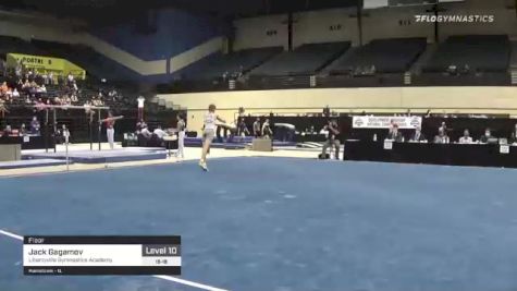 Jack Gagamov - Floor, Libertyville Gymnastics Academy - 2021 USA Gymnastics Development Program National Championships