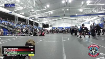 160 lbs Placement (4 Team) - Sawyer Tafoya, Potentially Dangerous vs Emiliano Bustos, Kansas Mayhem