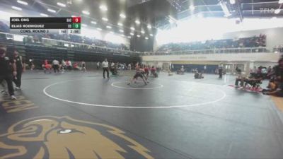 133 lbs Cons. Round 3 - Elias Rodriguez, Cerritos College vs Joel Ong, Santa Ana College