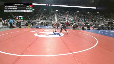 4A-165 lbs Champ. Round 1 - Travis Hurtado, Riverton vs Clayton Zahm, Cheyenne East
