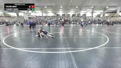 70 lbs Champ. Round 1 - Boone Meek, Halls Wrestling vs Everett Hines, Sumner Co Wrestling Club