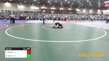 126 lbs Consi Of 16 #2 - Jacob Hurley, Lake Stevens Wrestling Club vs Luke Cheek, Harrisburg Mat Club