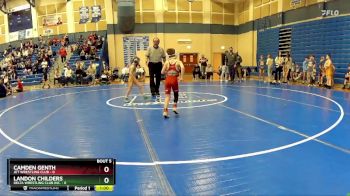 49 lbs Round 2 (8 Team) - Landon Childers, Delta Wrestling Club Inc. vs Camden Genth, Jet Wrestling Club