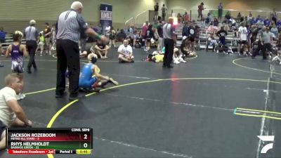 65 lbs Semis & 1st Wrestleback (8 Team) - Jackson Rozeboom, Metro All Stars vs Rhys Helmholdt, BadBass Green