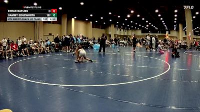 106 lbs 4th Wrestleback (32 Team) - Sammy Edgeworth, Team Mat Clash vs Ethan Bayliss, Indiana Outlaws