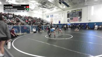 105 lbs Cons. Round 1 - Alyssa Enriquez, John Glenn vs Le-An Dinh, San Gabriel