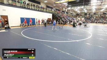 120 lbs Cons. Round 2 - Miles Kelly, St. Croix Falls vs Cutler Roscoe, Ladysmith