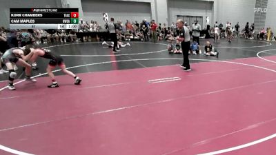 81 lbs Round 5 (6 Team) - Korr Chambers, The Factory vs Cam Maples, NWGA Legends