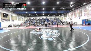 106 Boys Cons. Round 4 - Lucas Michelsen, Cathedral Catholic vs Nicholas Tuatoo, Olympian