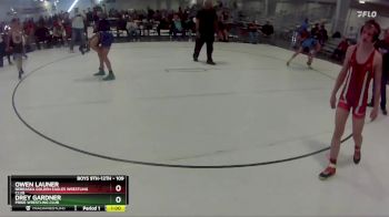 109 lbs Cons. Round 5 - Drey Gardner, Pride Wrestling Club vs Owen Launer, Nebraska Golden Eagles Wrestling Club