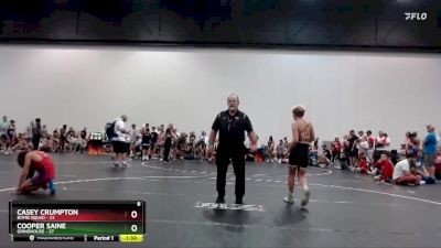 105 lbs Round 9 (10 Team) - Casey Crumpton, Bomb Squad vs Cooper Saine, Grindhouse