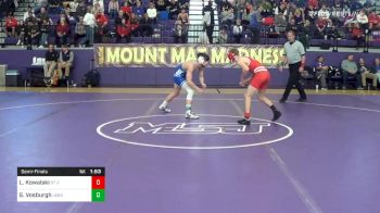 120 lbs Semifinal - Luke Kowalski, St Johns vs Sean Vosburgh, Leonardtown