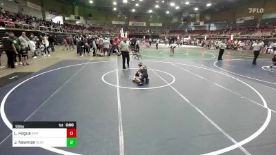 55 lbs Rr Rnd 1 - Lincoln Hogue, Ridge WC vs Jax Newman, Black Fox Wr Ac