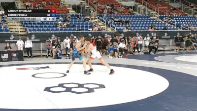 94 lbs Cons. Rd Of 16 - Landon Wheelan, Iowa vs Jimmie Fewell, Oregon