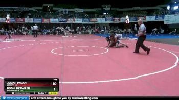 150 lbs Champ - Round 1 (16 Team) - Elijah Reid, Liberty vs Michael Byrne, Eastern View