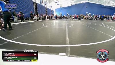 64 lbs Round 2 - Bruin Bjostad, Clearwater vs Cale Luthi, Ogden`s Outlaws