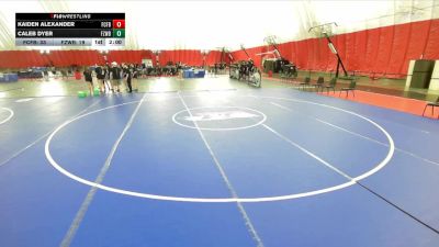 106 lbs Placement Matches (8 Team) - Kaiden Alexander, Franklin Central Flashes B vs Dominick Farranto IV, FZ Wrestling Club B