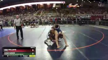 1A 160 lbs Cons. Semi - Vish Williams, McKeel vs Omer Barak, American Heritage (Delray Beach)