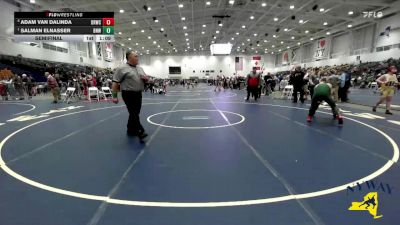 145 lbs Semifinal - Salman Elnasser, Buffalo Nomads Wrestling vs Adam Van Dalinda, Deep Roots Wrestling Club