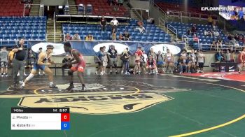145 lbs Rnd Of 32 - Joe Mwete, Pennsylvania vs Brayden Roberts, West Virginia