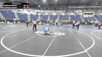 123 lbs Consi Of 8 #2 - Madelynn Zierott, Louisville Wrestling Club vs Gabrielle Nelson, Central Cobblers