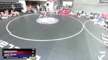 106 lbs Round 3 (16 Team) - Gavin Pongsai, SCVWA-GR vs David Chacon, CVWA-GR