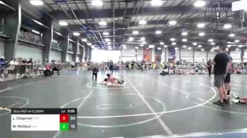 110 lbs Rr Rnd 1 - Landen Chapman, Triumph Blue Elem vs Will McNeal, Felix Wrestling Academy