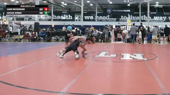 130 lbs Rr Rnd 1 - Liam McGuigan, Grit Mat Club - MS vs Lucas Jones, Kraken Black - MS
