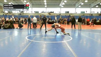 132 lbs 5th Place - Jesse Gatto, VA vs Isaac Moore, AZ