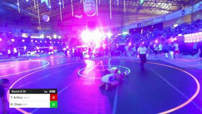 123 lbs Round Of 32 - Tj Arthur, Valor Christian vs Robert Olson, GRIT Athletics WC