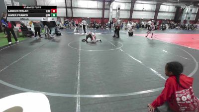 Final - Landon Walsh, Sewell vs Javier Franco, Quakertown
