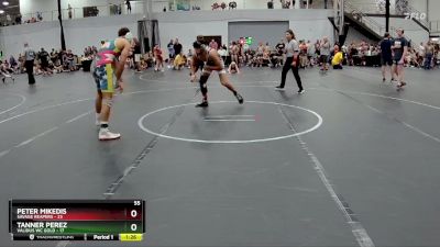 157 lbs Round 7 (8 Team) - Peter Mikedis, Savage Reapers vs Tanner Perez, Validus WC Gold