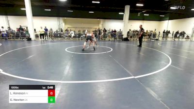 100 lbs Consi Of 16 #1 - Lou Keneson, IN vs Gavin Newton, GA