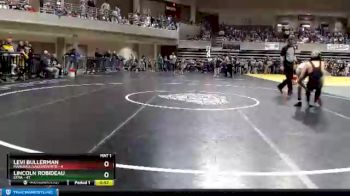 102 lbs Quarterfinals (8 Team) - Lincoln Robideau, STMA vs Levi Bullerman, Marshall/Lakeview/RTR