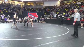 215 lbs Quarterfinal - Holden Heideman, Linn-Mar vs Zach O`Meara, Indianola