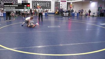 105 lbs Semifinal - Maxon McMurtrie, Cwc vs Hudson Drake, SHWA