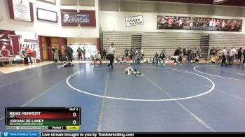 37 lbs Quarterfinal - Ridge Memmott, JWC vs Jordan De Laney, Stallions Wrestling Club