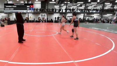 114 lbs 5th Place - Gianna Cruz, Ursuline vs Leona Gao, BTS- Brooklyn Technical