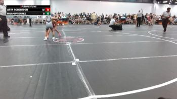 55/62 Round 1 - Arya Robertson, Morris Fitness vs Mila Gutierrez, Top Rank