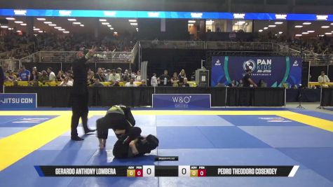 Pedro Theodoro Cosendey vs Gerardo Anthony Lombera 2025 Pan Kids Jiu-Jitsu IBJJF Championship