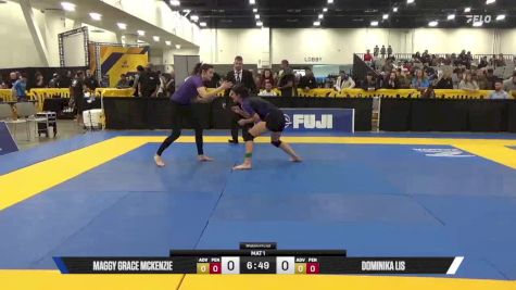 Dominika Lis vs Maggy Grace McKenzie 2025 World IBJJF Jiu-Jitsu No-Gi Championship