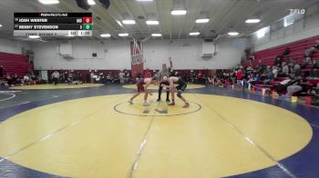 140 lbs Cons. Round 2 - Josh Wenter, Las Lomas vs Benny Stevenson, Sonoma Valley