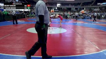 6-7A 100 Quarterfinal - Caylie Brown, Stanhope Elmore vs Kelsey Seigler, Thompson HS