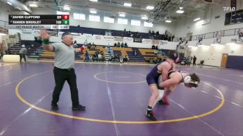 157 lbs 1st Place Match - Zavier Clifford, Big Piney vs Tannen Birdsley, Thermopolis