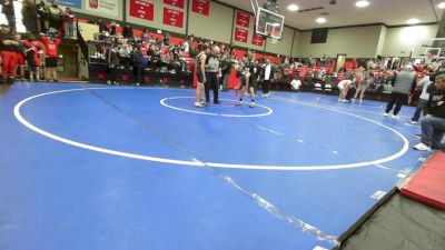 92 lbs Consi Of 8 #1 - Rowdy Gibson, McAlester vs Kayleb Morris, Dewar HS Boys
