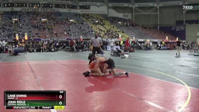 157 lbs Quarters & 1st Wb (16 Team) - John Ridle, Central Missouri vs Lane Ewing, UMary