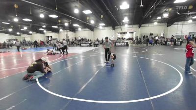 40 lbs Rr Rnd 1 - Elijah Quezada, NM Gold vs Liam Aguirre, Grant County Elite