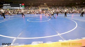 84 lbs Round Of 32 - Mason Lee, ReZults Wrestling vs Luke Garcia, The Valley WC