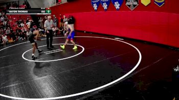121 lbs Quarterfinal - Raydn Thomas, Valley Hs vs Parker Holt, Mount Pleasant Area Hs