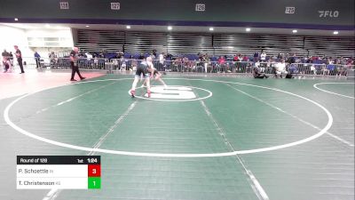 113 lbs Round Of 128 - Peyton Schoettle, IN vs Trevor Christenson, KS